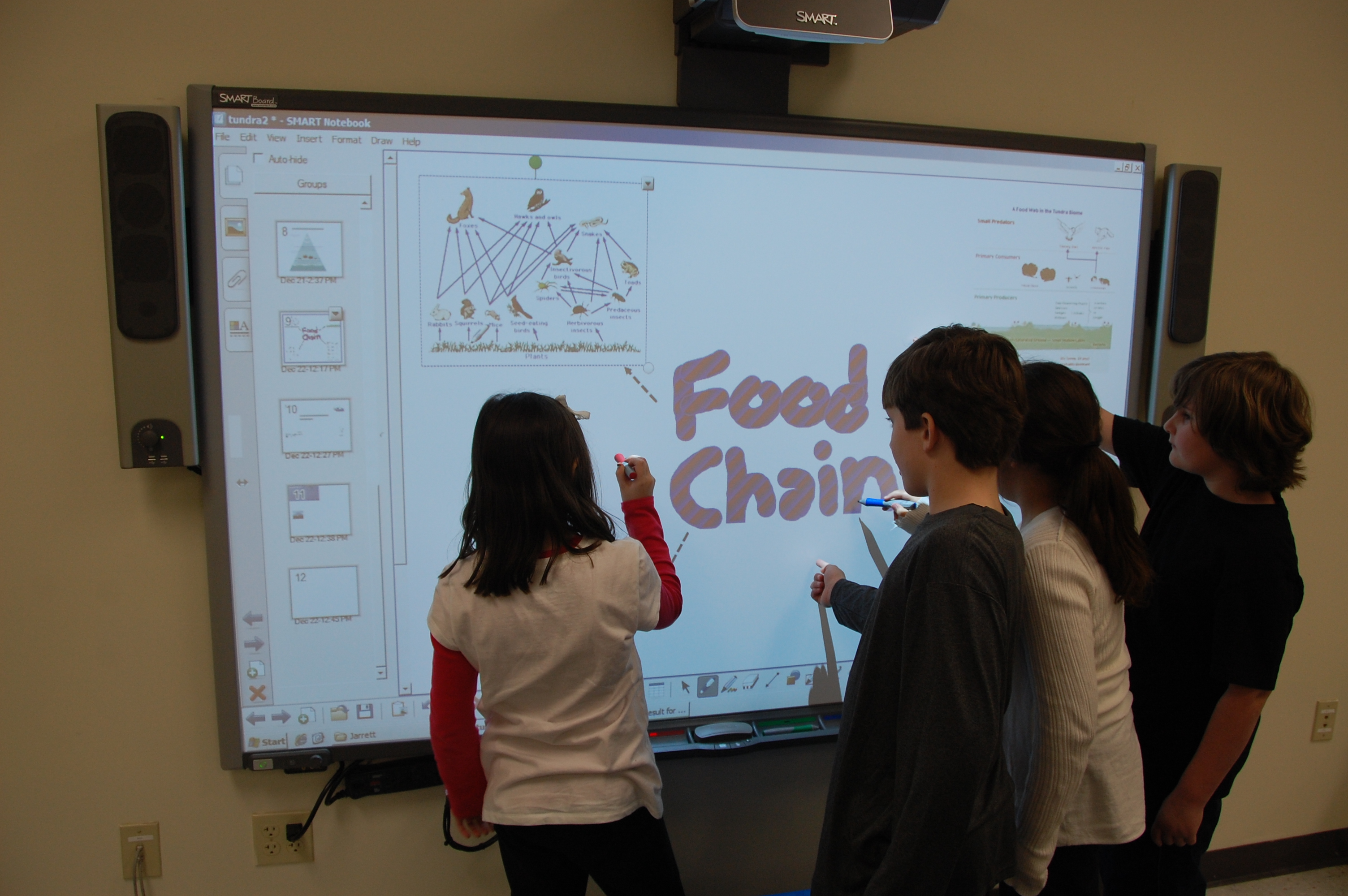 Tableaux interactifs Smart Board — Groupe Scolaire High-Tech